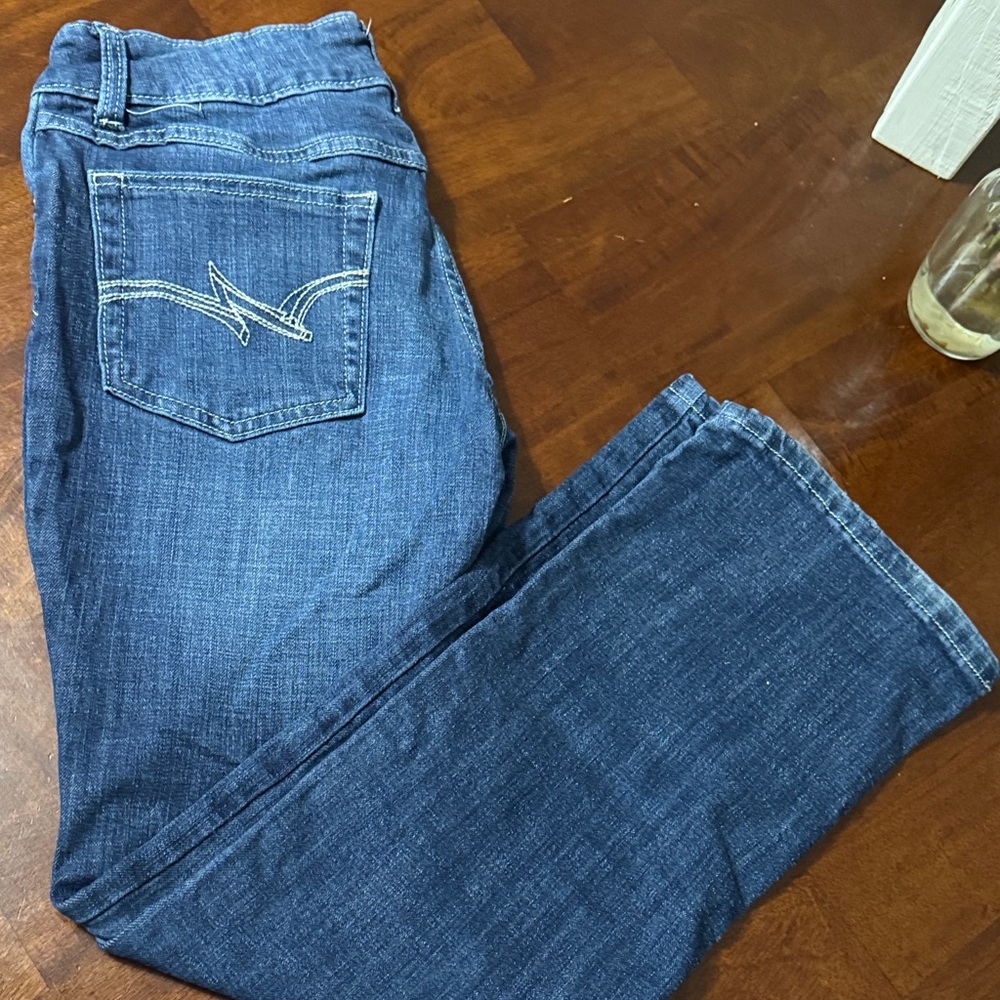 Wrangler Deep Blue Boot Cut Denim